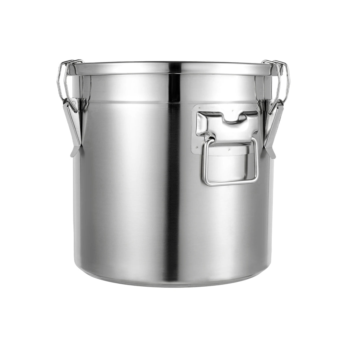21/33l Stainless Steel Storage Bucket Lid & Handles