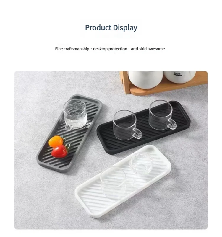 Silicone Sponge Holder Multi-Purpose Drying Mat - Non-Slip