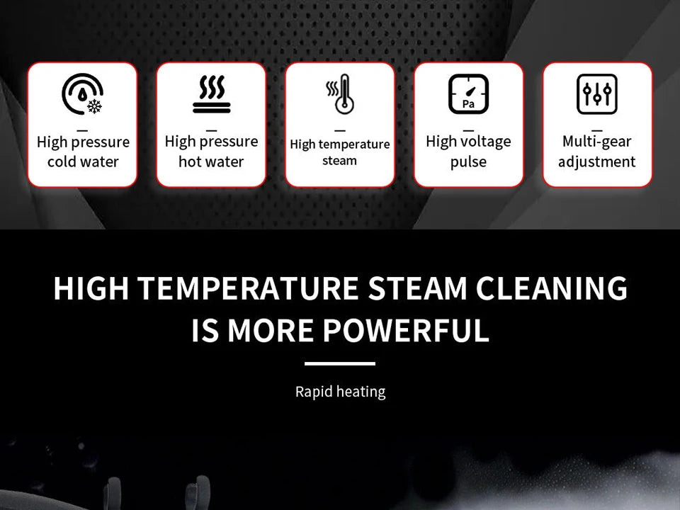 1500w High Pressure Steam Cleaning Machine Cleaner High