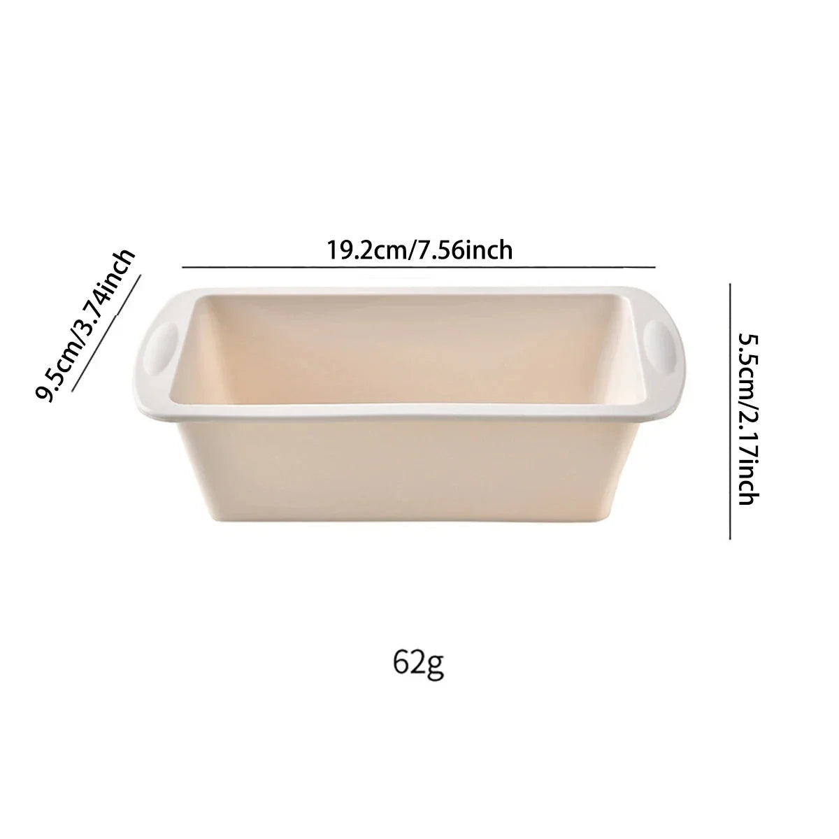 1pc Silicone Bread Loaf Pan Cake Mold Nonstick