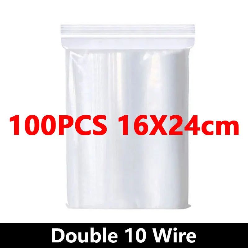 Small Zip Lock Plastic Bags Reclosable Transparent Bag