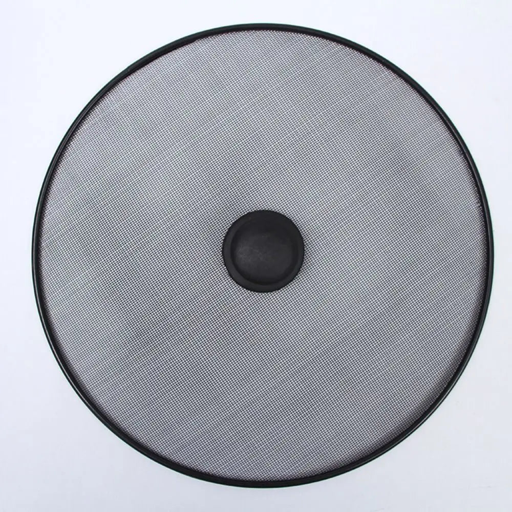 Black Oil Splatter Screen Anti-Splash Handle Oil Splash