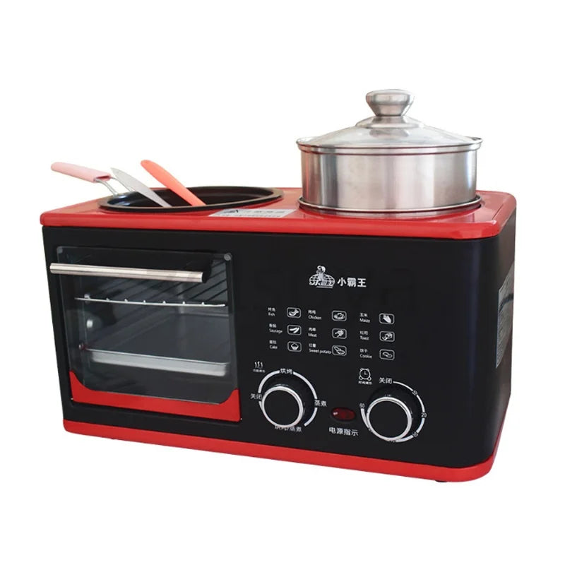 In Breakfast Machine Multi-Functional Toaster Small Baking