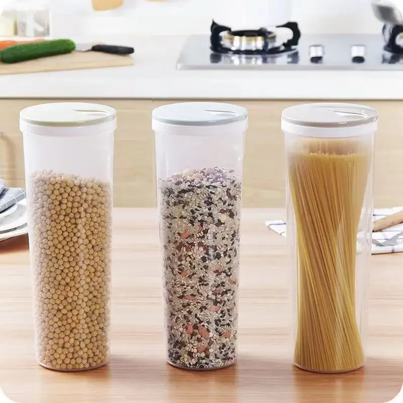 Noodles Sealed Can Food Grade Plastic Storage &