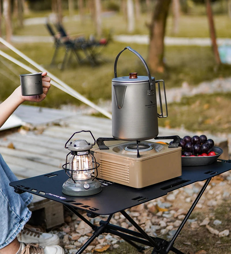 Boundless Voyage 5l Titanium Kettle Camping Coffee 500ml