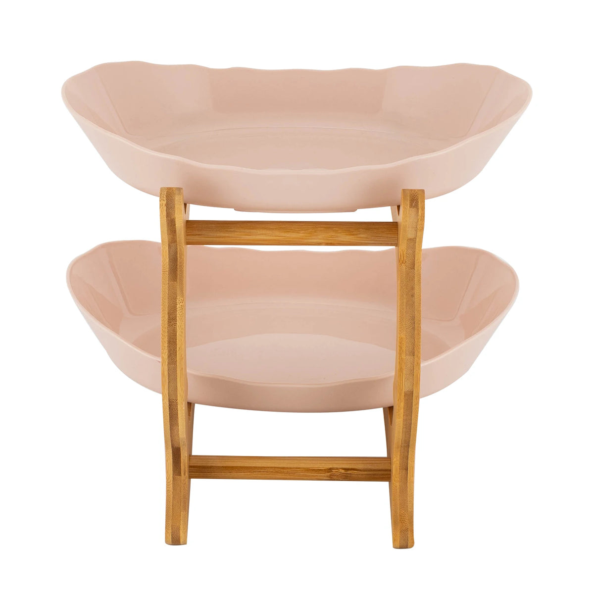 Tier Beige Fruit Bowl Fruit Basket Stand Fruit