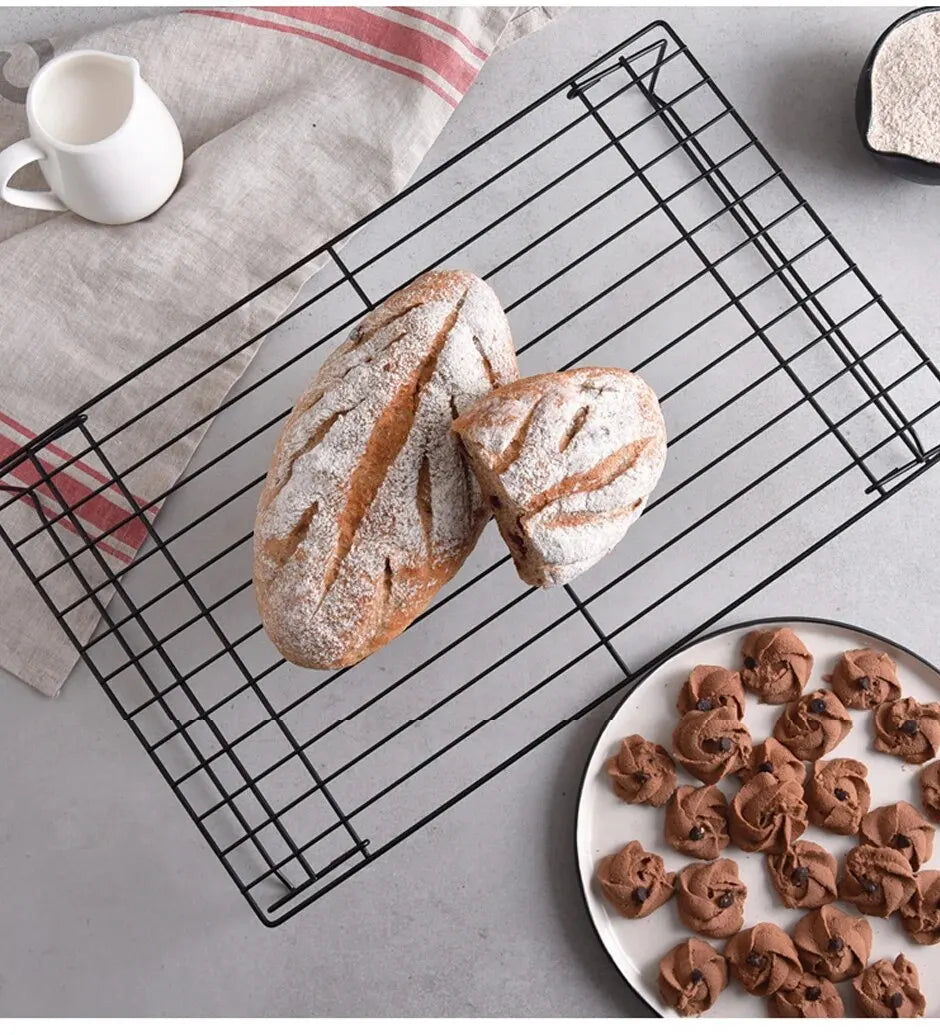 Non Stick Wire Grid Baking Tray Cake Cooling