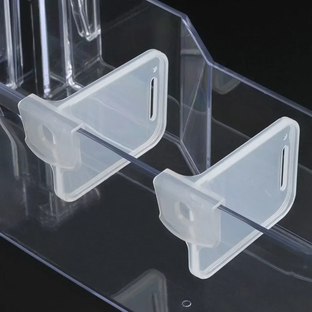 Refrigerator Organizer Shelf 4/6/8 Pieces Items Shelves