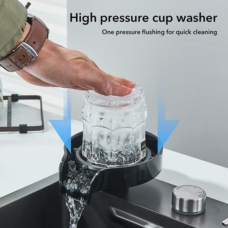 Shinesia 304 Stainless Steel Sink Digital Display Large
