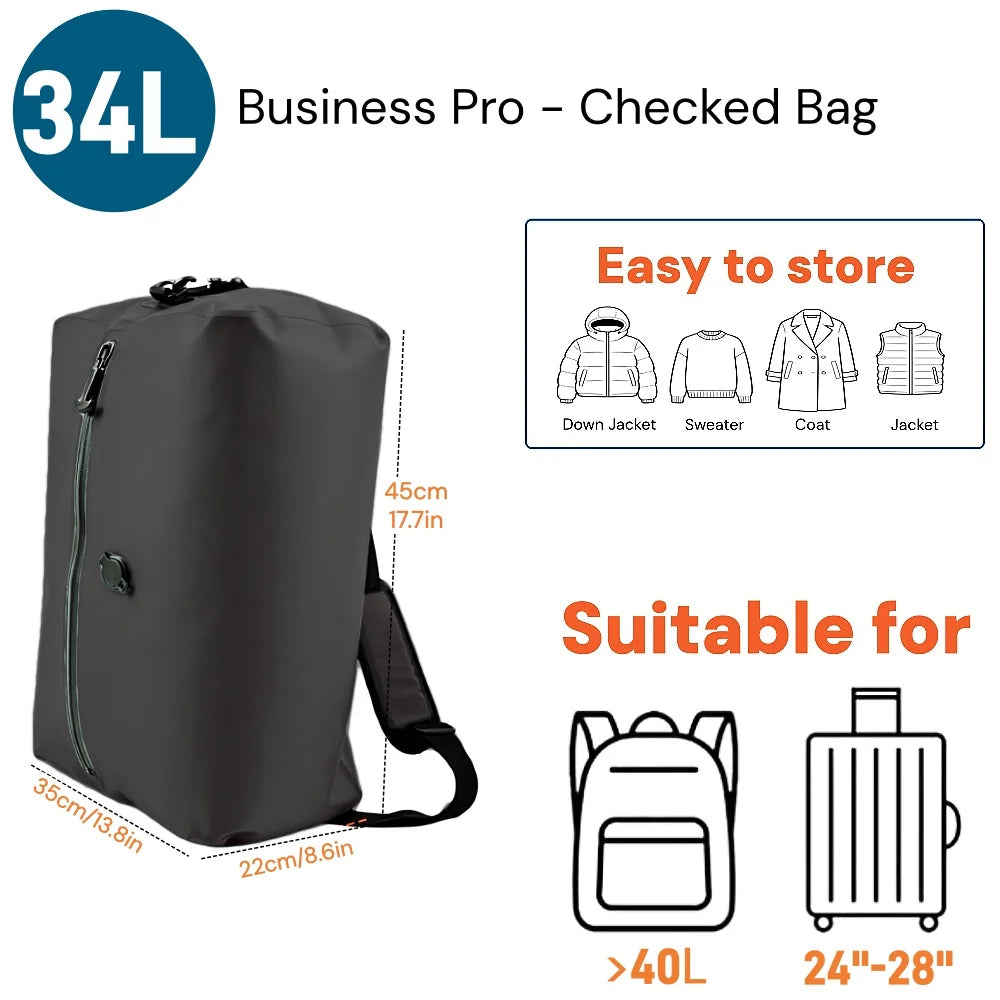 Durable Tear-Resistant Tpu Vacuum Compression Bags 9l-41l