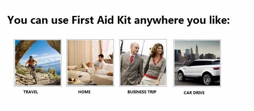 Large First Aid Kit Outdoor Emergency Survival Kit