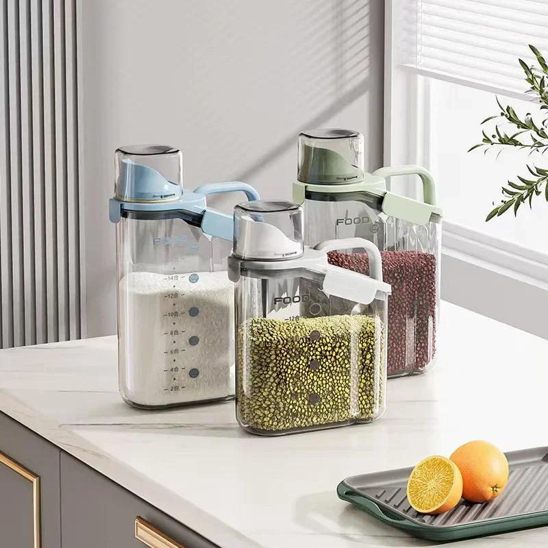 Airtight Food Storage Containers Cereal Dispenser Cereal