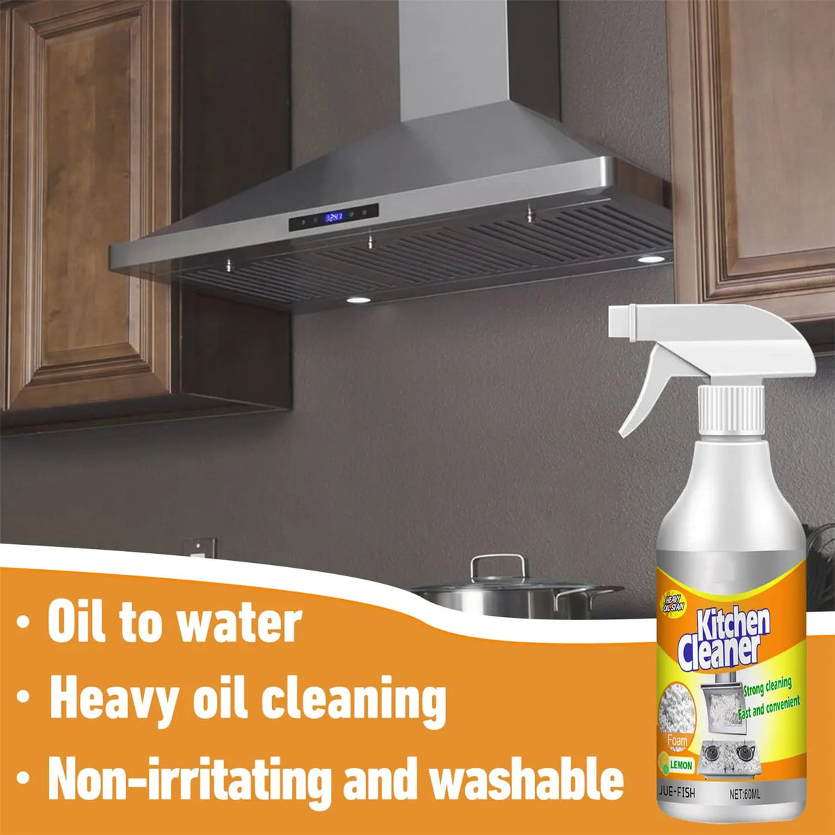 60ml All Purpose Cleaner Stove Remover Removes Oil