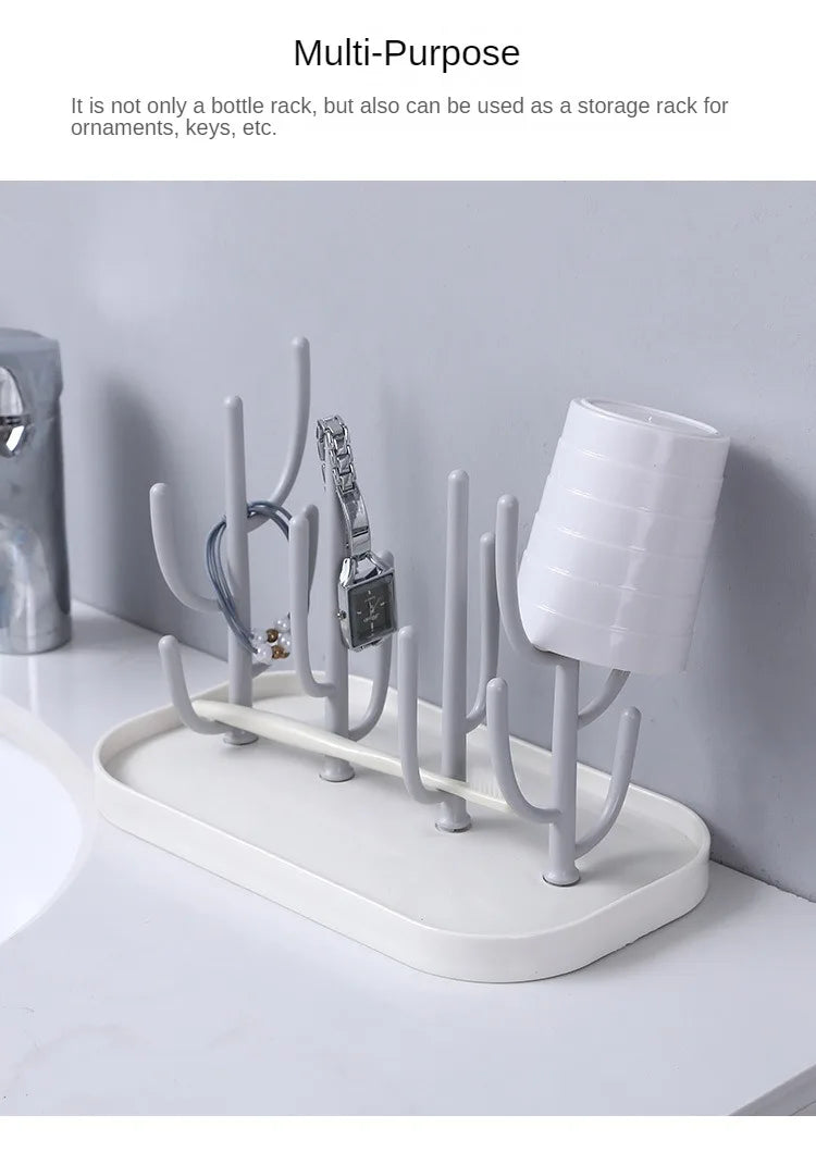 Baby Feeding Bottle Drain Rack Nipple Feeding Cup