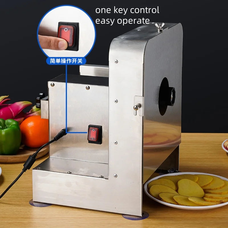Commercial Vegetable Fruit Multi-Function Slicer Electric