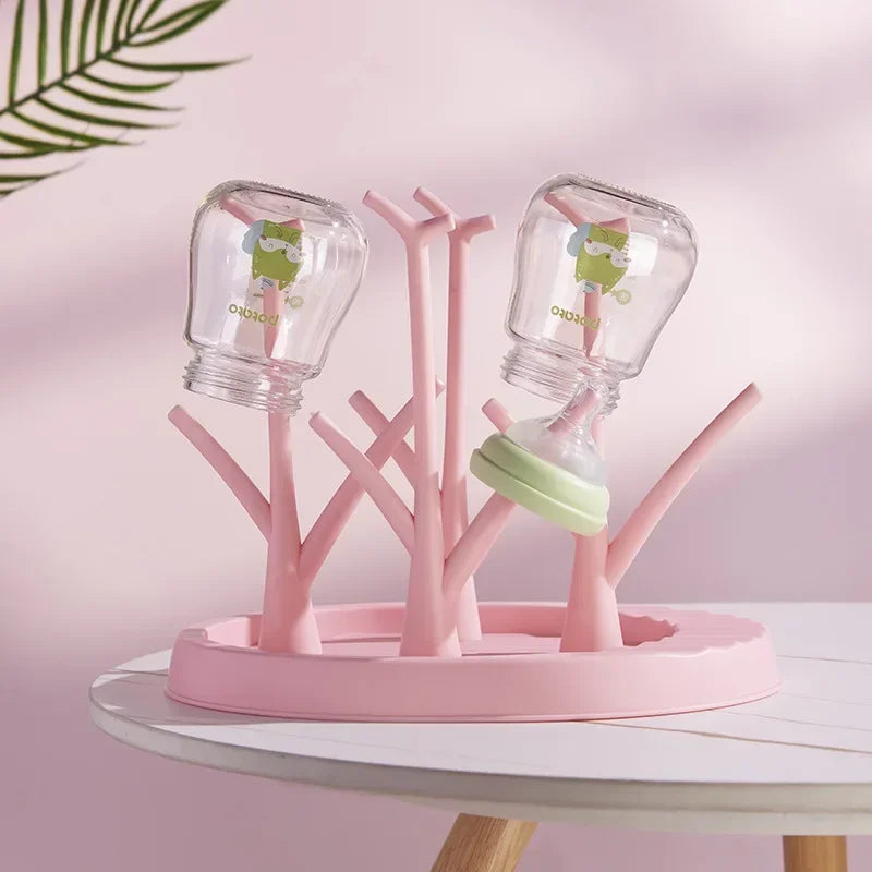 Baby Bottle Holder Cleaning Dryer Drainer Removable Baby