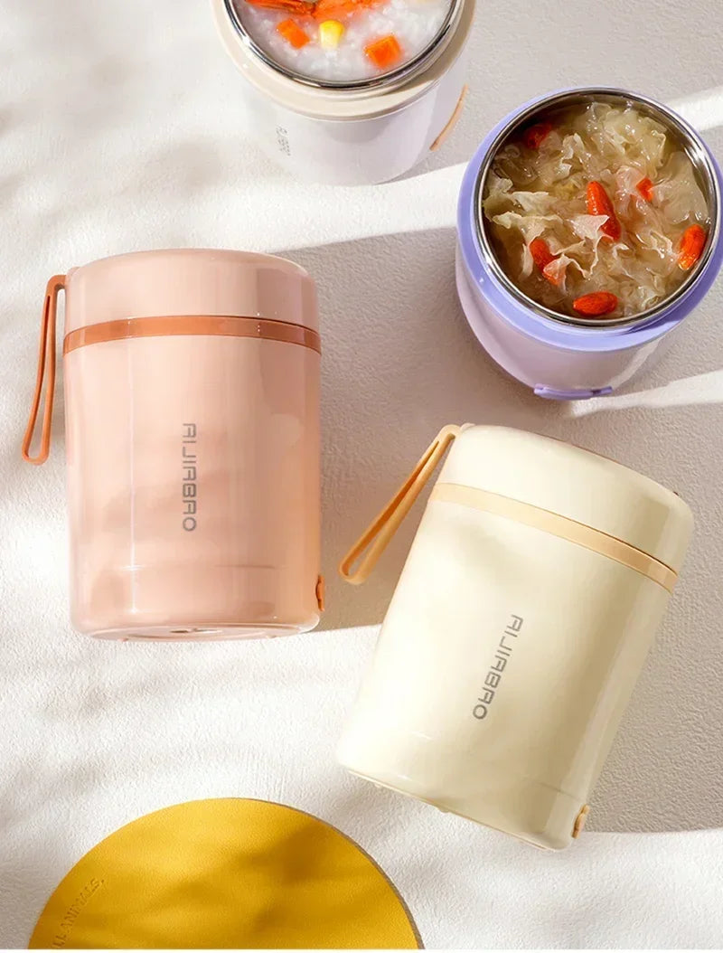 Plug-In Heated Lunch Box Constant Temperature Breakfast Cup