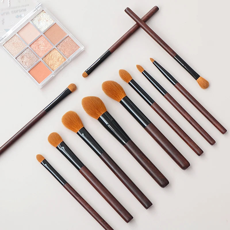 Soft Tiny Tips Goat Hair Handmade Makeup Brush