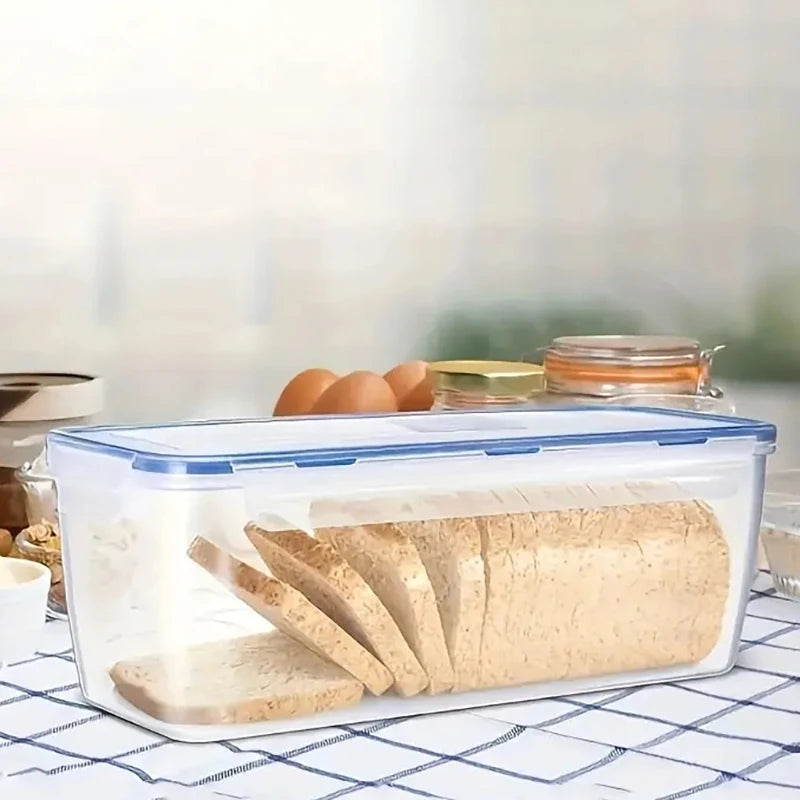 Airtight Food Storage Container Lid Plastic Bread Storage