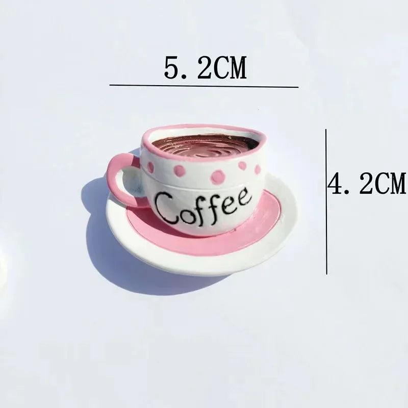 Girl Is Cute Creative Resin Refrigerator Magnets Emulating