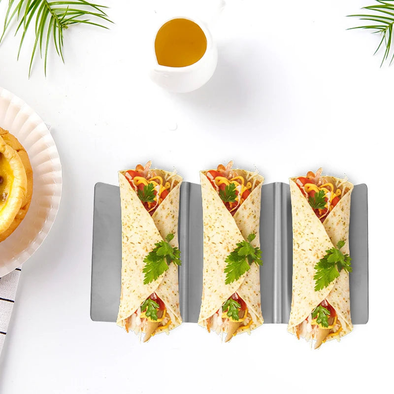 Holaroom Wave Shaped Taco Holder Food Display Stand