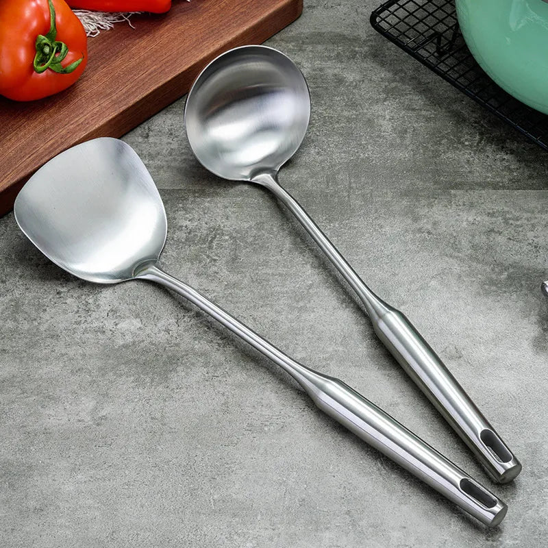 2-7pcs Stainless Steel Utensils All Metal Cooking -