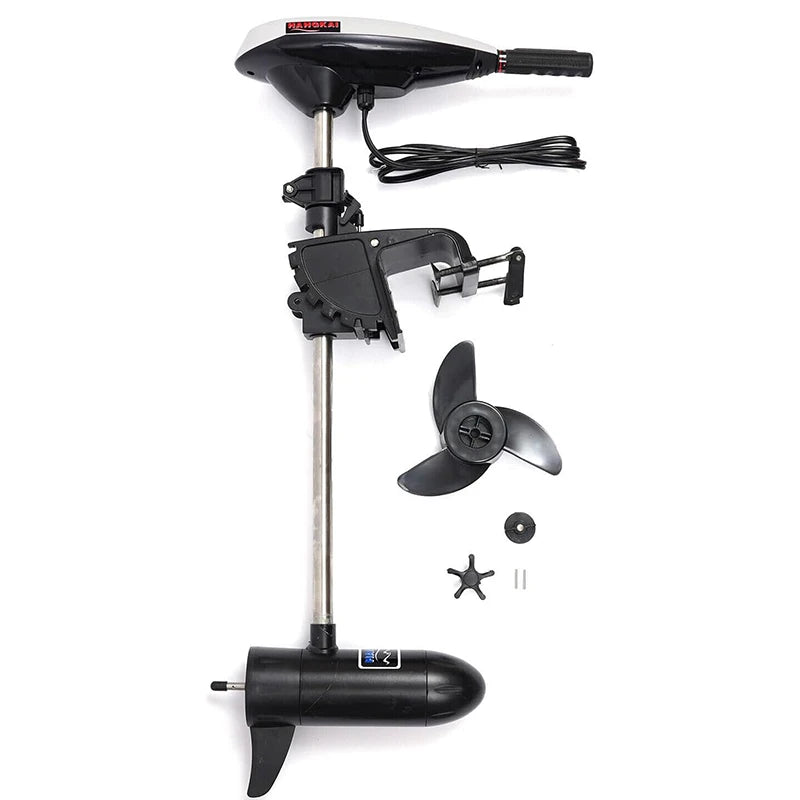 Thrust 45/55/65lbs 12v Electric Motor Outboard Engine Brush