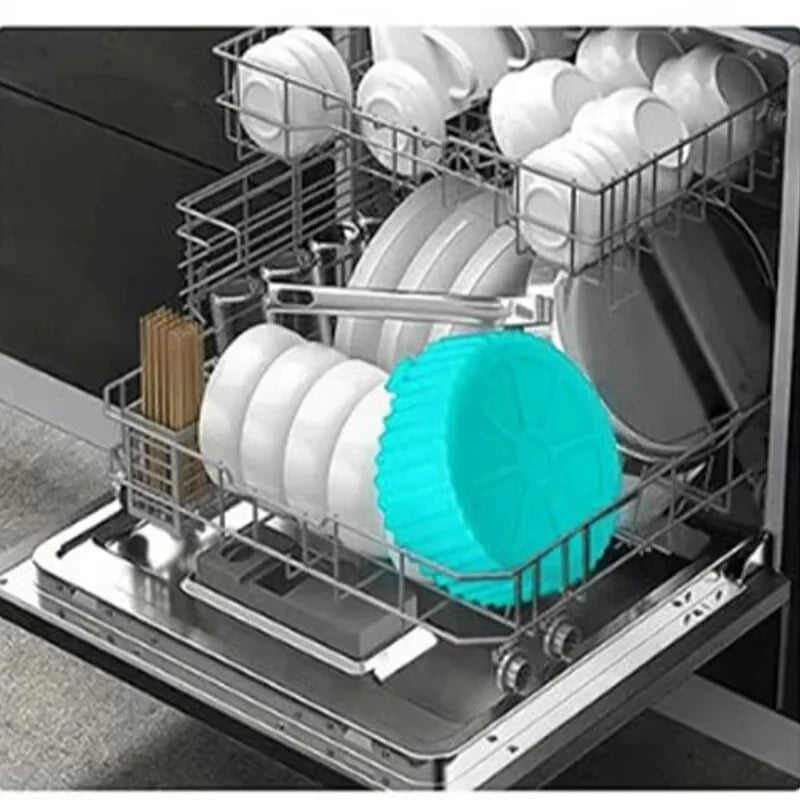 Air Fryer Silicone Baking Tray Mat Circular High-Temperature