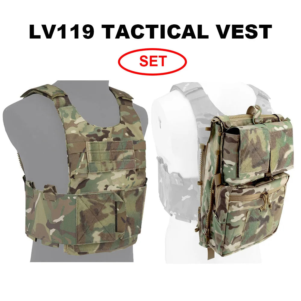 Lv119 Tactical Vest Spiritus System Plate Carrier Vest