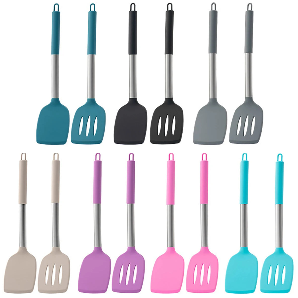2pcs Stir Fry Spatula Steak Spatula Cooking Utensils