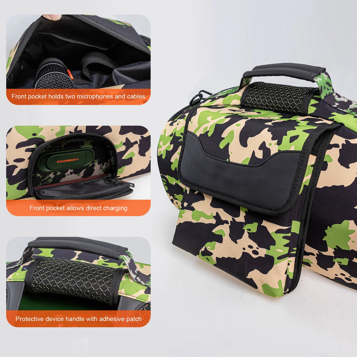 Jbl Boombox Speaker Storage Bag - Wireless Bluetooth-Compateble