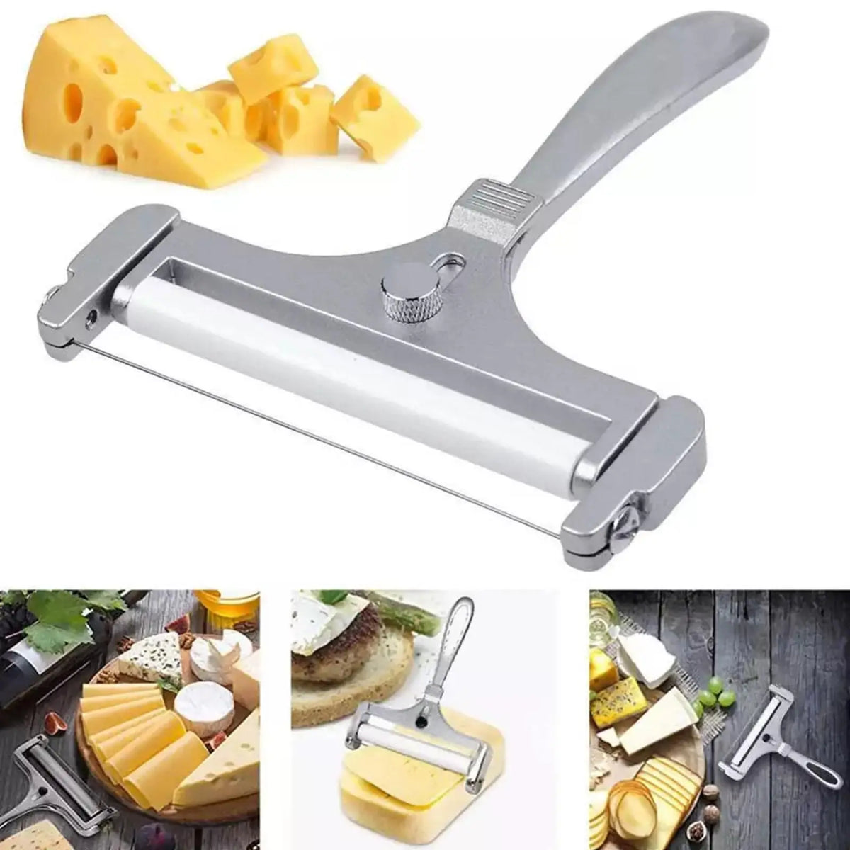 Cheese Slicer Cheese Scraper Adjustablethickness Butter