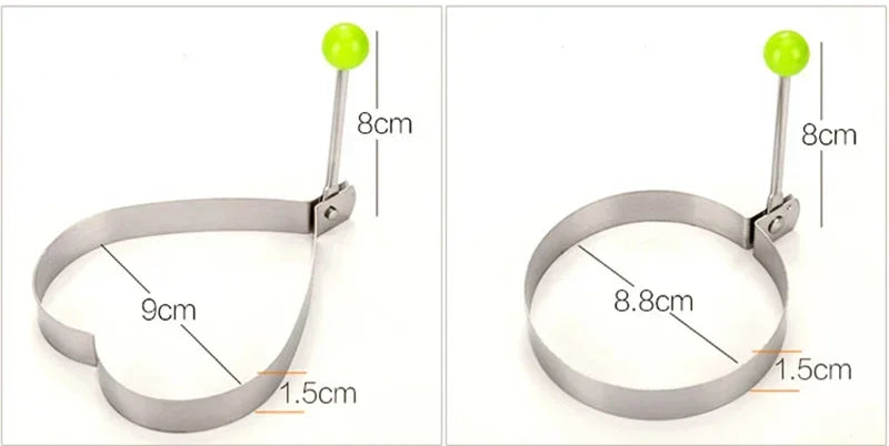 Styles Fried Egg Mold Diy Breakfast Pancake Shaper