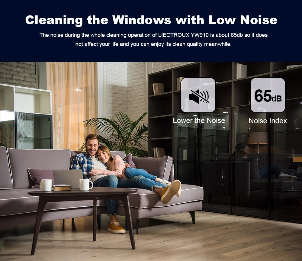 Window Cleaning Robot Liectroux Yw910 Double Water Spray