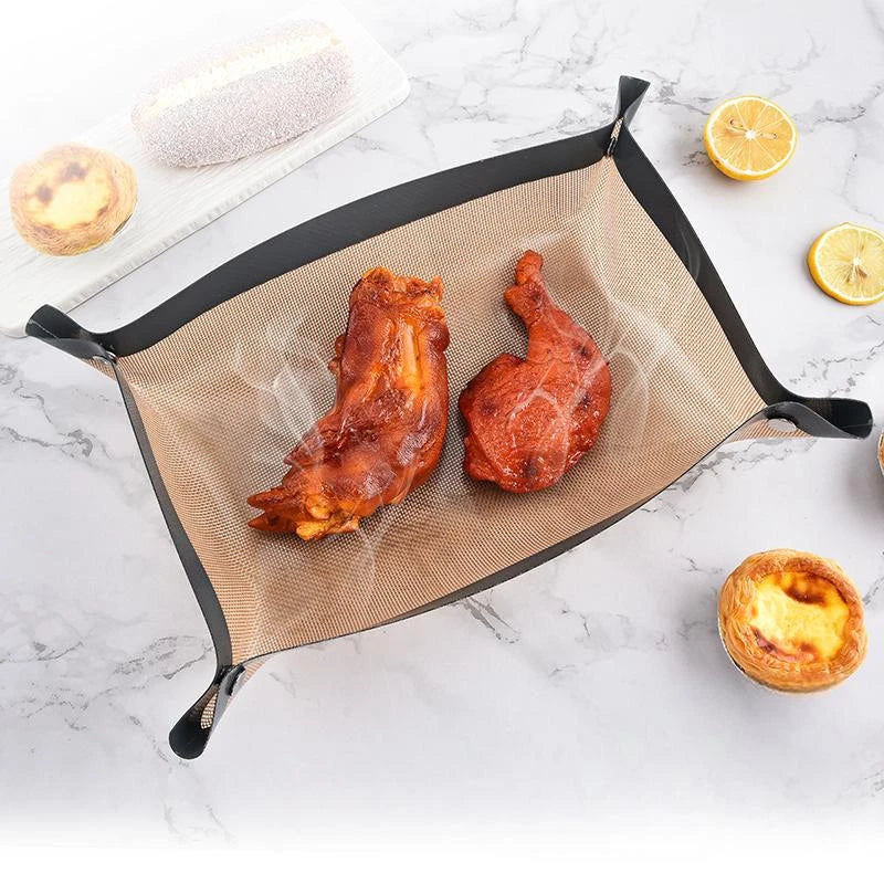 1pc Silicone Baking Mat Button Non-Stick Reusable Heat