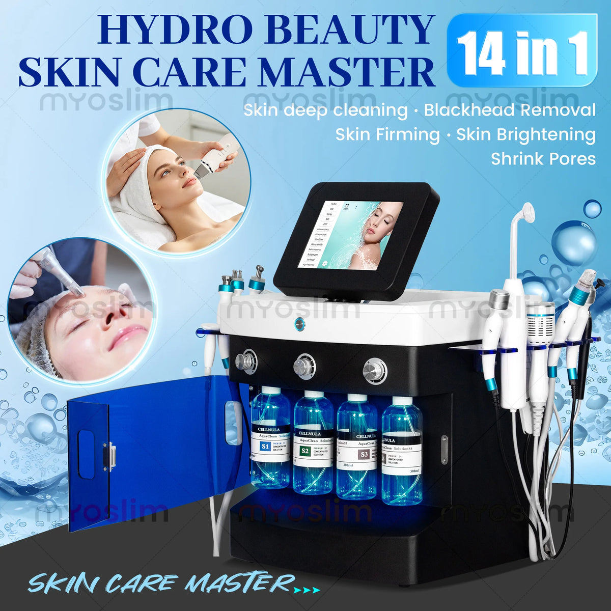 14 In Hydro Beauty Skin Care Master Machine