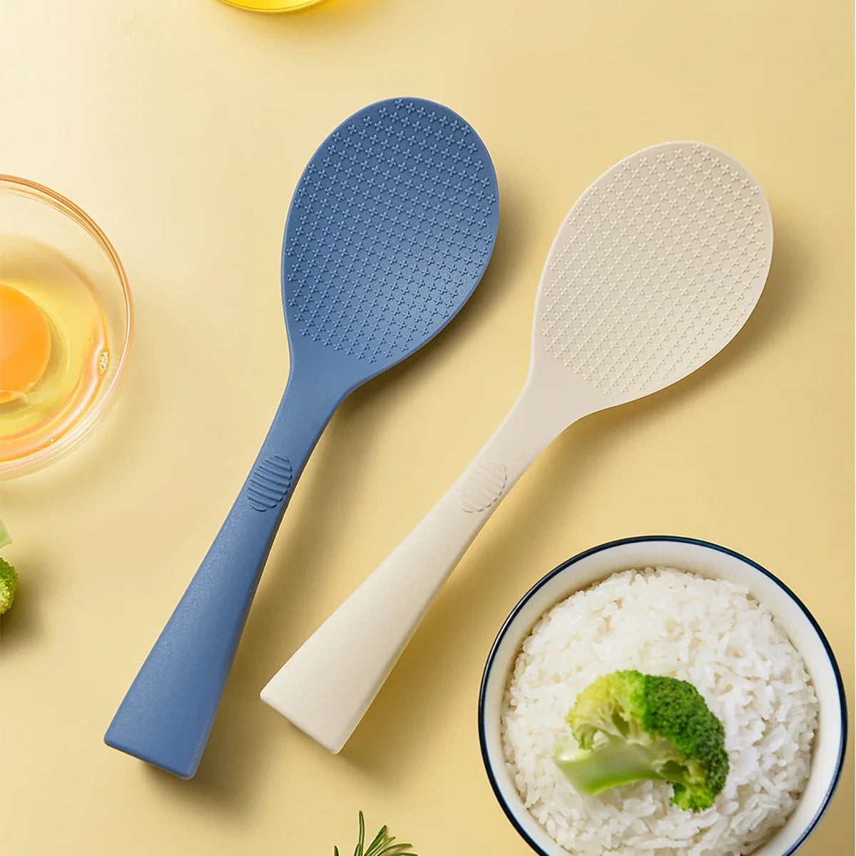 1pc Food Grade Silicone Rice Spoon Non Stick