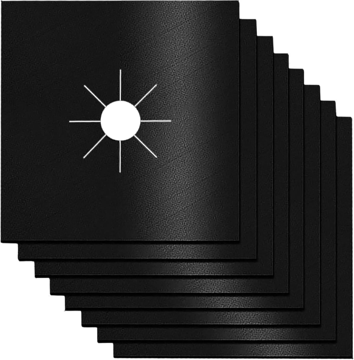 Gas Stove Burner Covers Square Heat-Resistant Oil-Proof Reusable