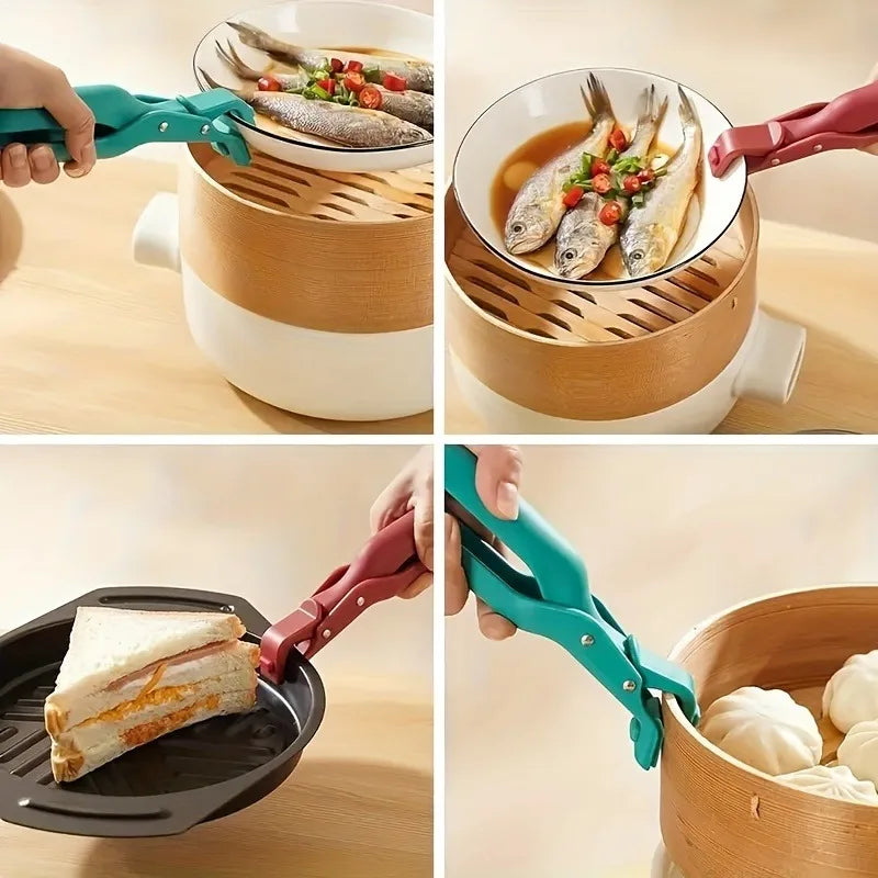 1/2pc Anti-Scald Gripper Clip Heat-Resistant Clip Moving Plate