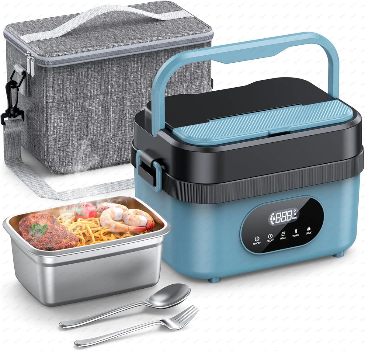 Gison Electric Heated Lunch Box Food Warmer 5l