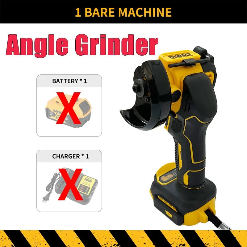 Dewalt Power Cordless Angle Grinder Cutter Glass Silicone
