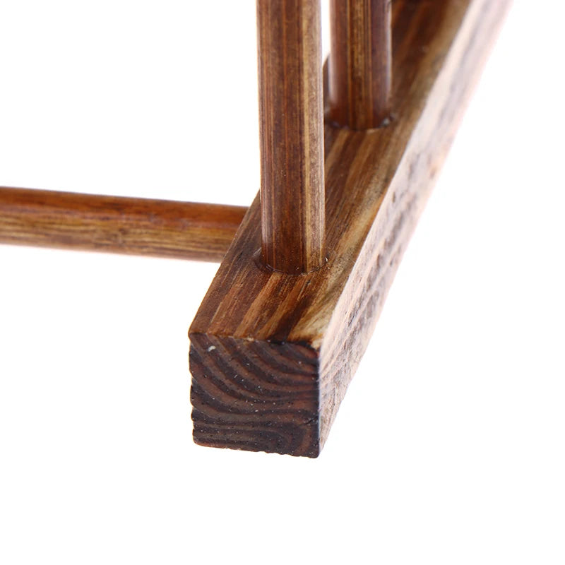 Wooden Dish Drainer Rack Plate Dish Drying Rack