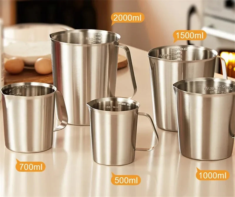 304 Stainless Steel Measuring Liquid Measuring Cups Cup