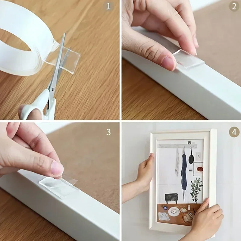 Nano Tape Extra Strong Double-Sided Adhesive Tape Cabinet
