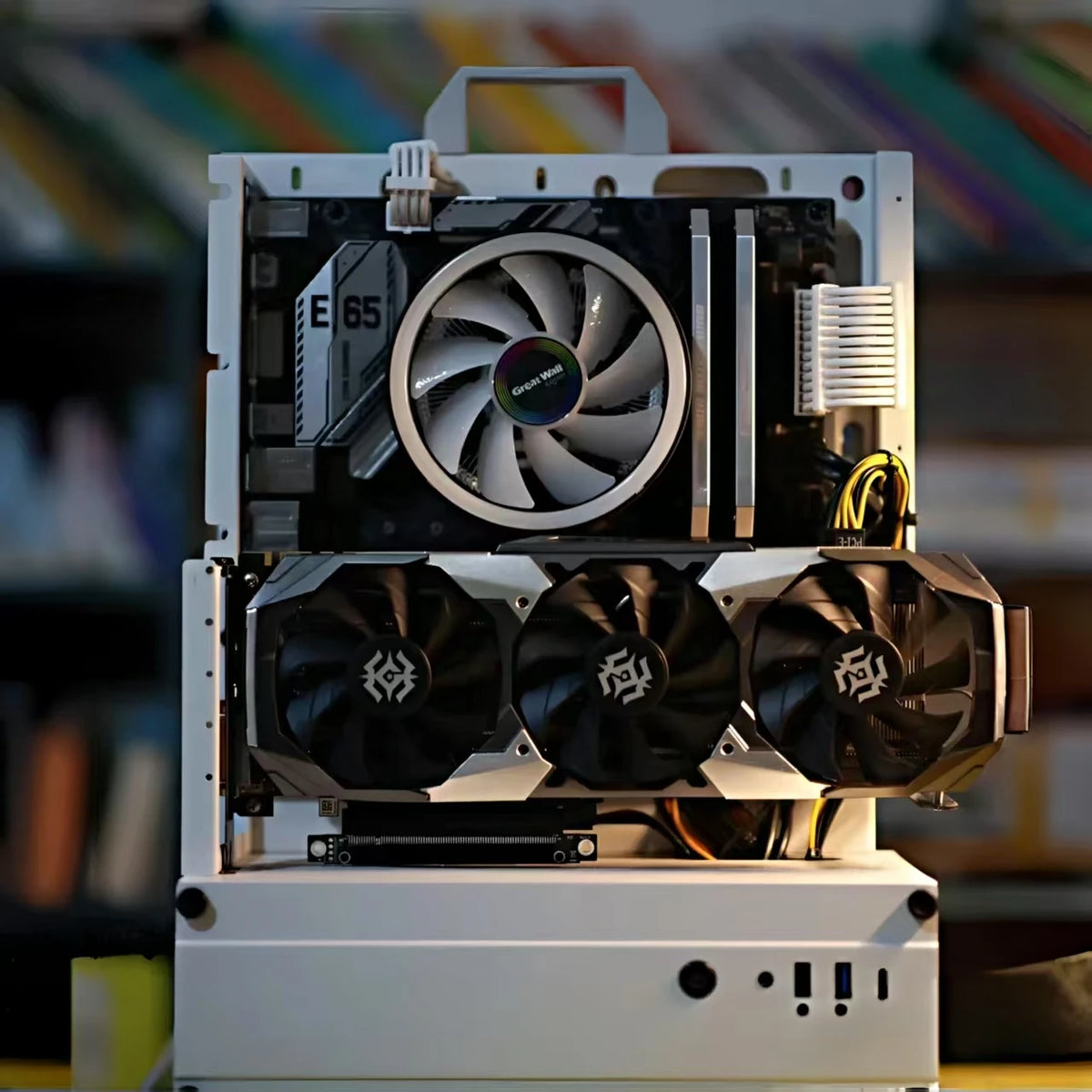 Open Frame Pc Case 240/360 Liquid & Air