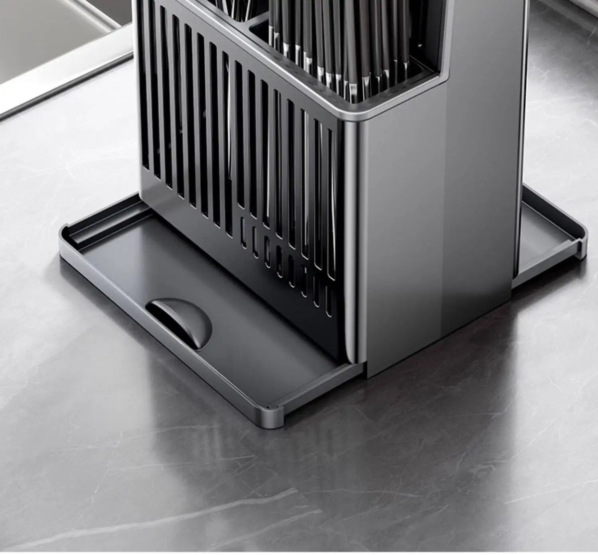 Knife Holder Multi-Function Utensil Stand Knife Block Pp