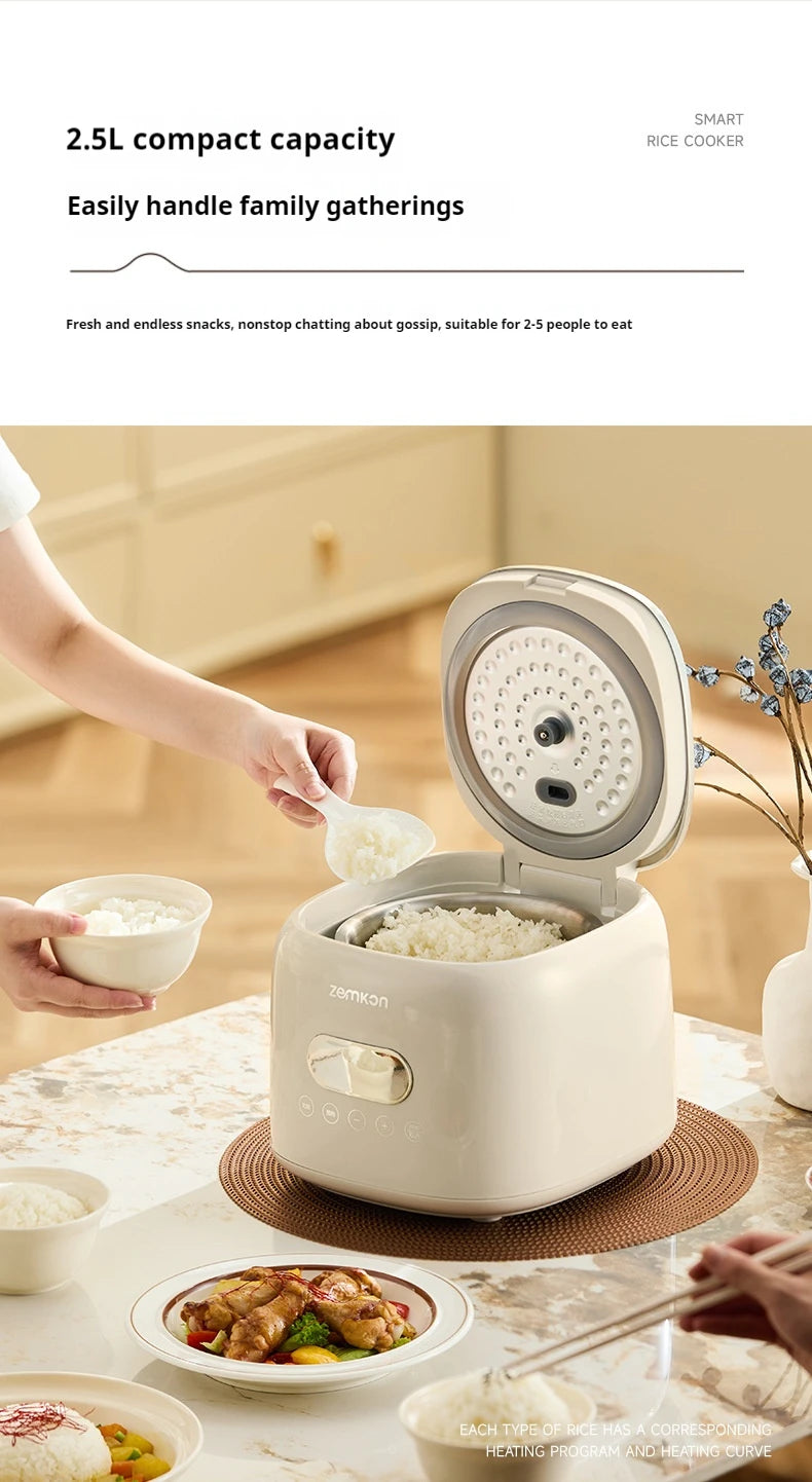 German Zemkon 5l Electric Rice Cooker Stainless Steel
