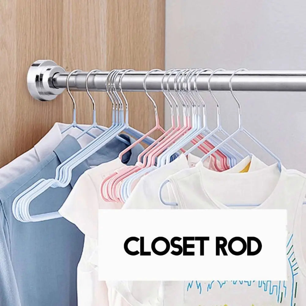 35-80cm Adjustable Stainless Steel Clothes Drying Rack No-Drill