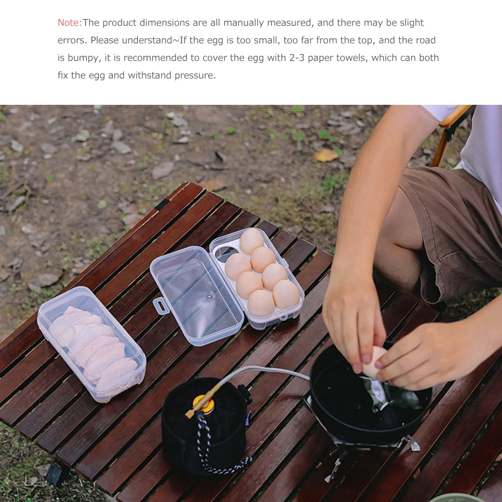 3/4/8 Grids Egg Holder Shockproof Container Case Organizer