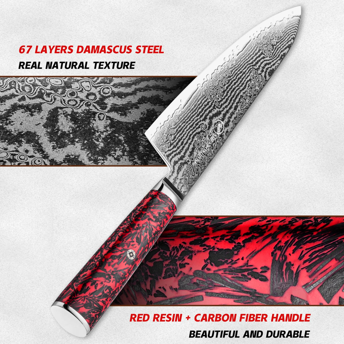 Grandsharp 1-6 Knives 67 Layers S35vn Powder Core